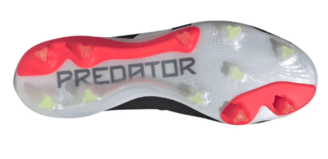 adidas Predator Elite Laceless FG Firm Ground Soccer Cleats - Black/White/Solar Red - Best Buy Soccer