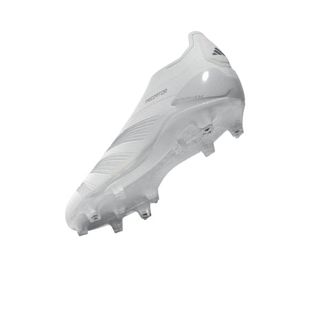 adidas Predator Elite Laceless FG Firm Ground Soccer Cleats - White/Silver Metallic/White - Best Buy Soccer