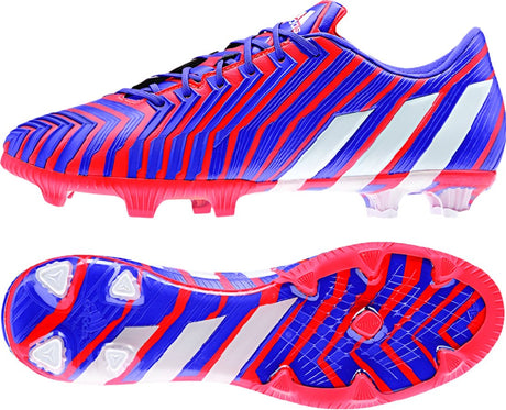 adidas Predator Instinct FG Firm Ground Soccer Cleats - Solar Red/White/Night Flash - Best Buy Soccer