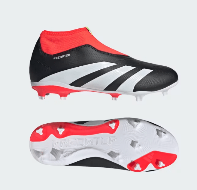 adidas Predator League Laceless FG Junior Firm Ground Soccer Cleats - Best Buy Soccer