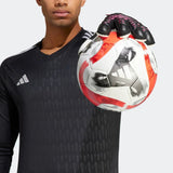 adidas Predator Match Fingersave Goalkeeper Gloves Black/White - Best Buy Soccer