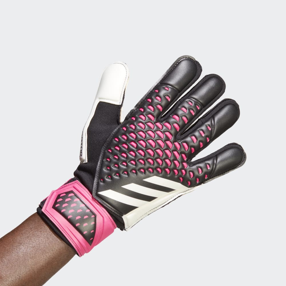 adidas Predator Match Goalkeeper Gloves Black/White - Best Buy Soccer