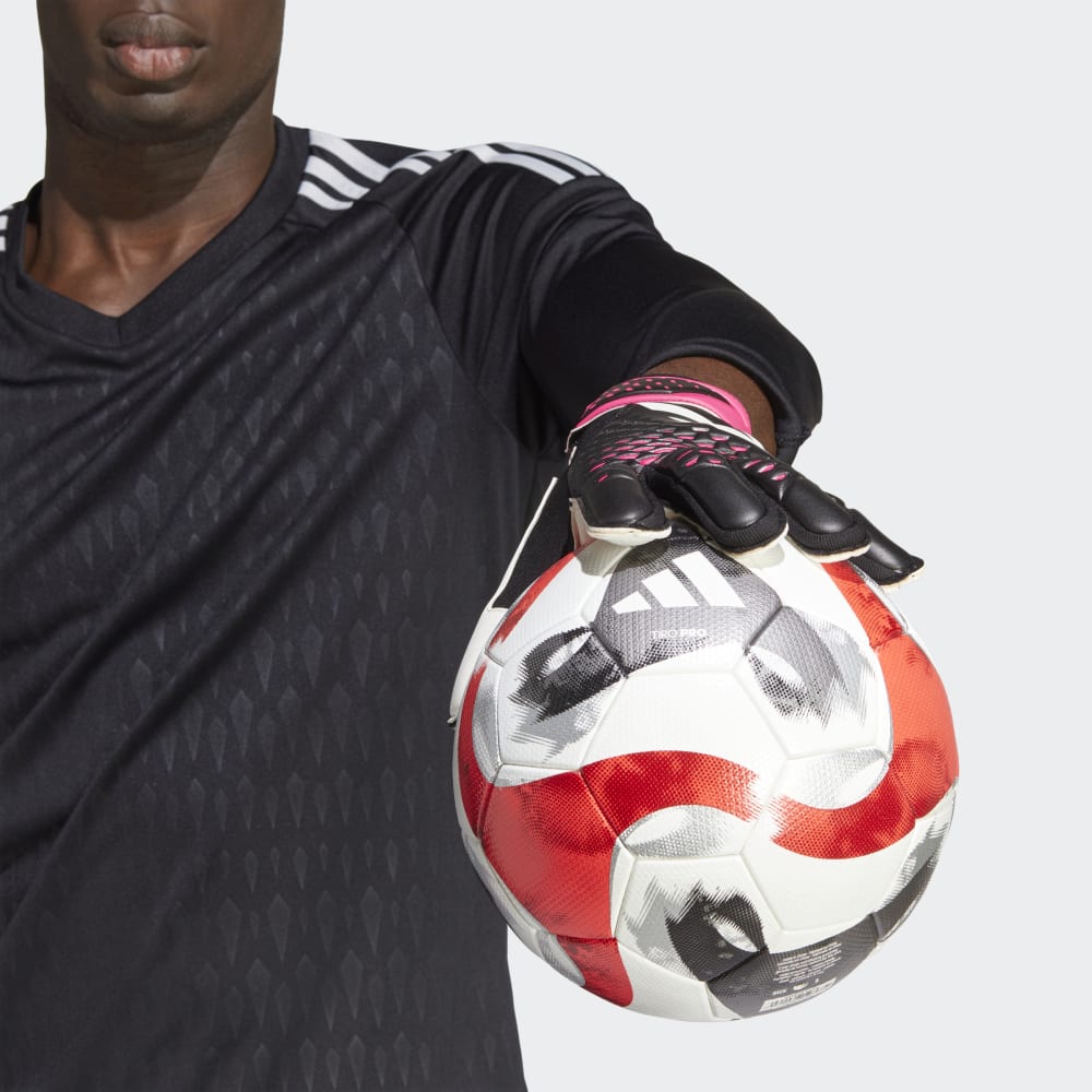 adidas Predator Match Goalkeeper Gloves Black/White - Best Buy Soccer