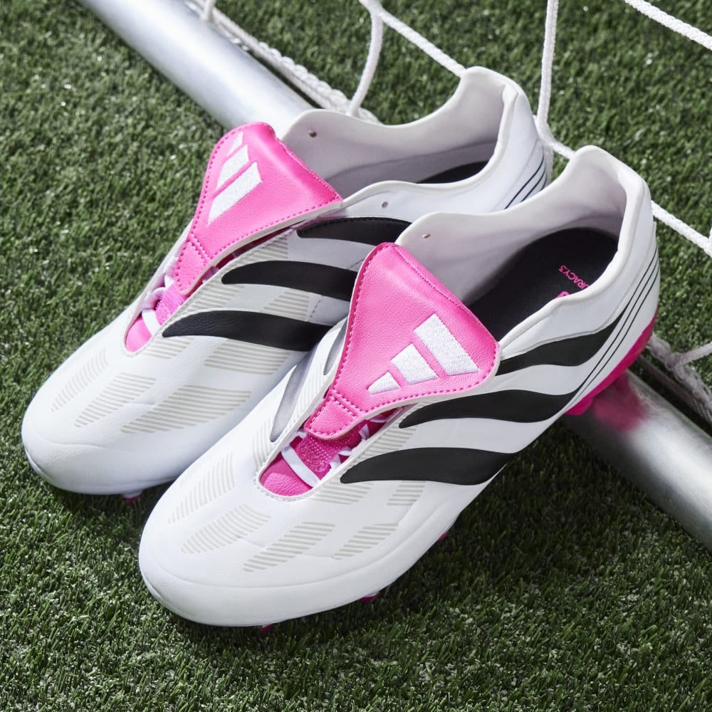 adidas Predator Precision.3 FG Firm Ground Boots White/Black - Best Buy Soccer