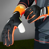 adidas Predator Pro Goalkeeper Gloves Black/Solar Red/Yellow - Best Buy Soccer