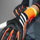 adidas Predator Pro Goalkeeper Gloves Black/Solar Red/Yellow - Best Buy Soccer