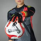 adidas Predator Pro Goalkeeper Gloves Black/Solar Red/Yellow - Best Buy Soccer