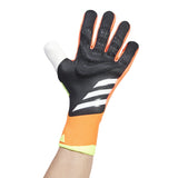 adidas Predator Pro Goalkeeper Gloves Black/Solar Red/Yellow - Best Buy Soccer