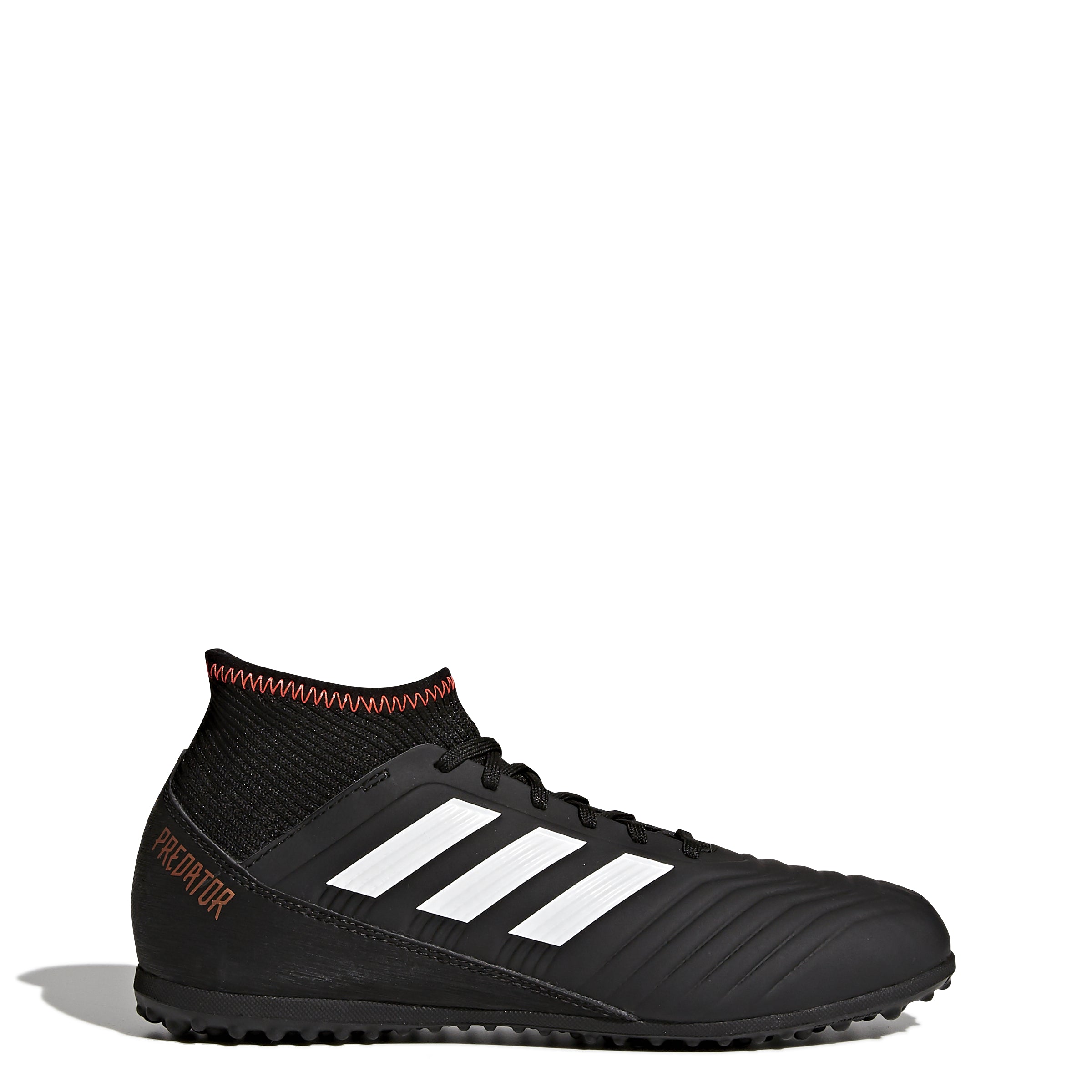 adidas Predator Tango 18.3 TF Turf Youth Soccer Cleats - Black/White/Solar Red - Best Buy Soccer