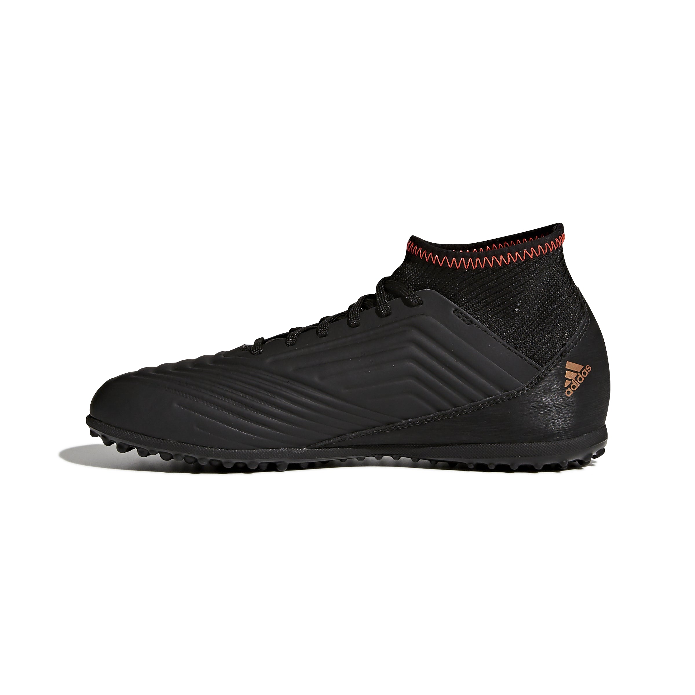 adidas Predator Tango 18.3 TF Turf Youth Soccer Cleats - Black/White/Solar Red - Best Buy Soccer
