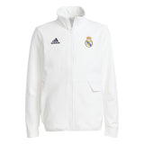 adidas Real Madrid Anthem Jacket - White - Best Buy Soccer