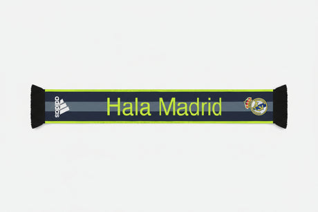 adidas Real Madrid Scarf Grey/Yello - Best Buy Soccer