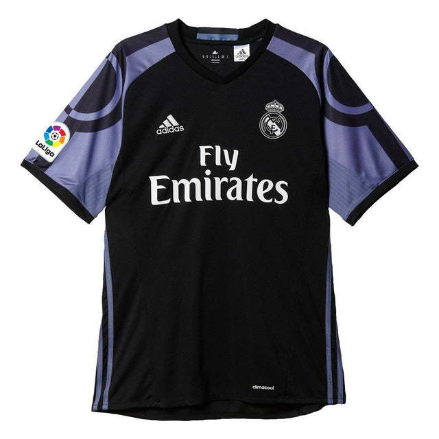 adidas Real Madrid Third Jersey Youth 16 Black/ - Best Buy Soccer
