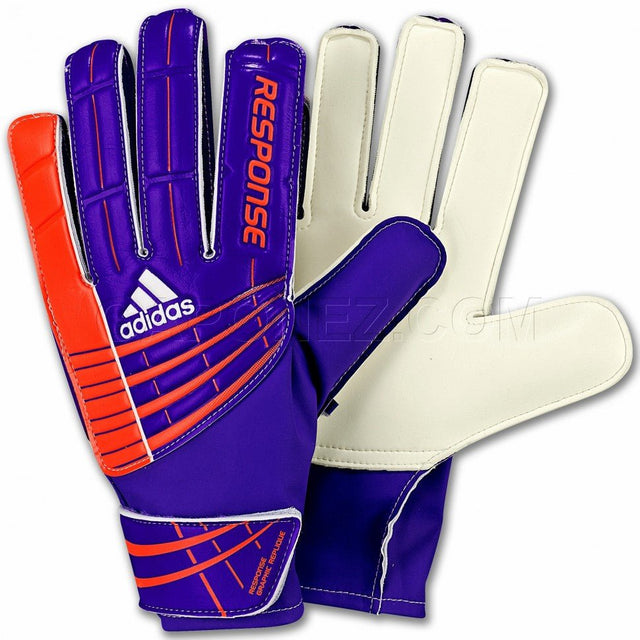 adidas Response Graphic Replique Goalkeeper Gloves Purple/Red - Best Buy Soccer