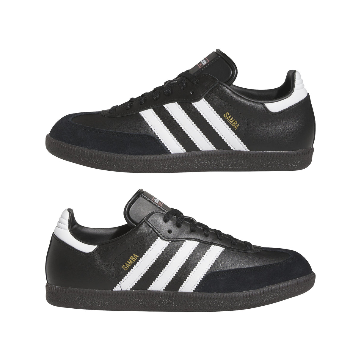adidas Samba Leather Indoor Shoes Black - Best Buy Soccer