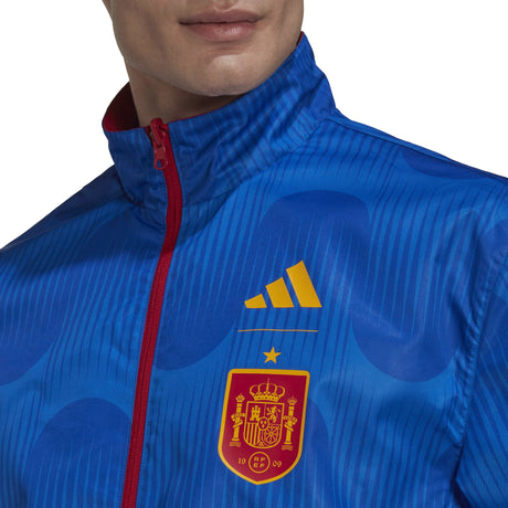 adidas Spain Anthem Jacket - Best Buy Soccer