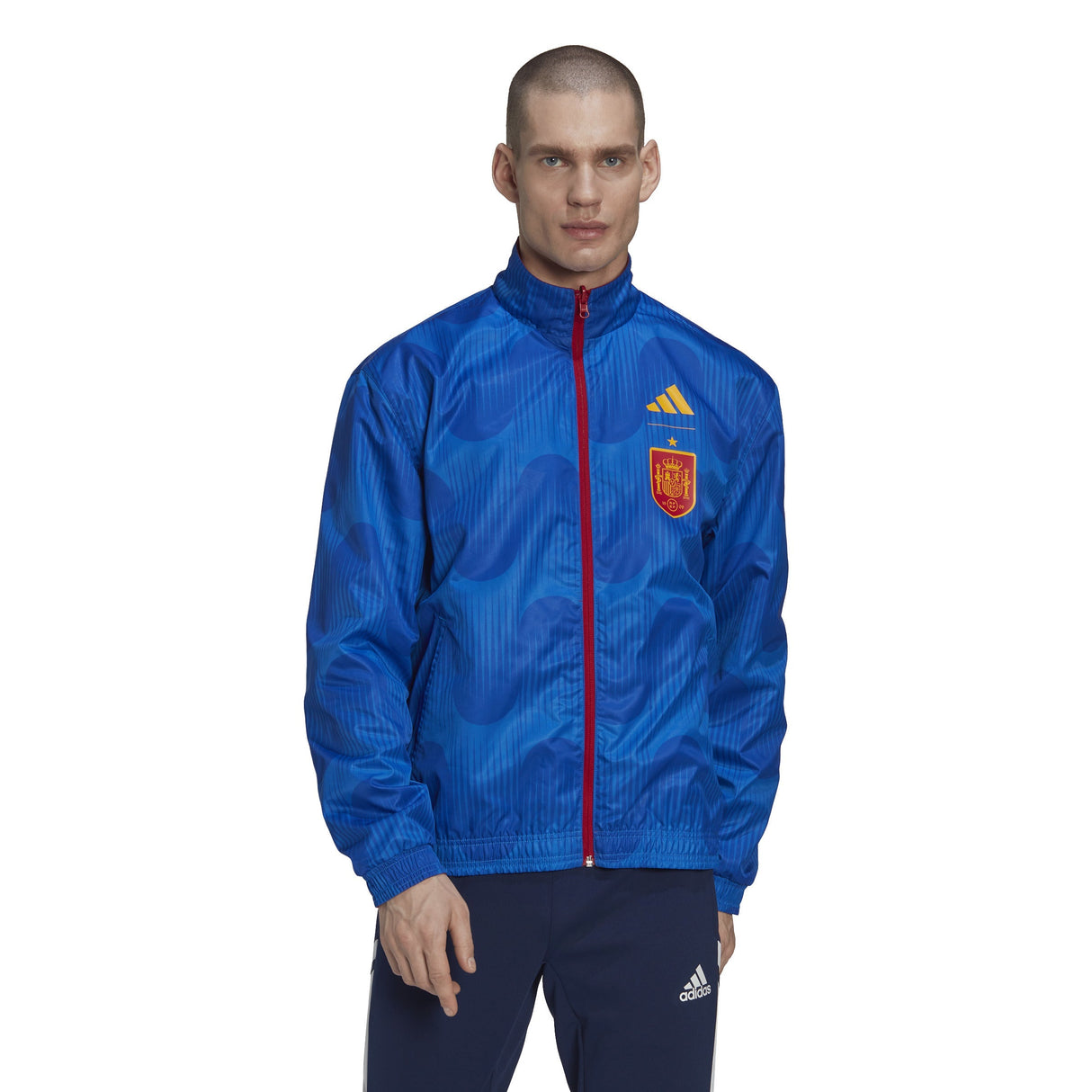 adidas Spain Anthem Jacket - Best Buy Soccer