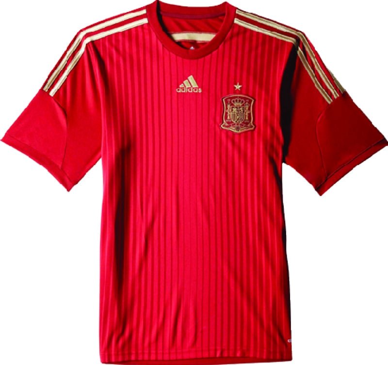 adidas Spain Home Jersey 15 Red - Best Buy Soccer