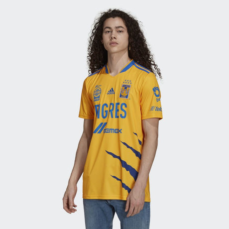 adidas Tigres Home Jersey 21 adidas Gold/Bl - Best Buy Soccer