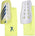 Espinilleras adidas Tiro League Amarillo Solar/Blanco