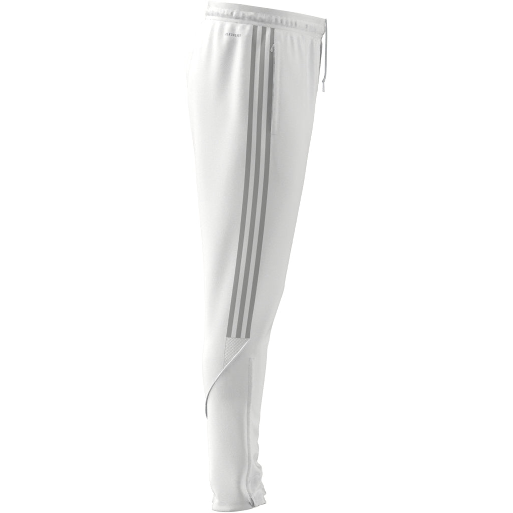 adidas Tiro Reflective Tracksuit Pant - White/Reflective Silver - Best Buy Soccer
