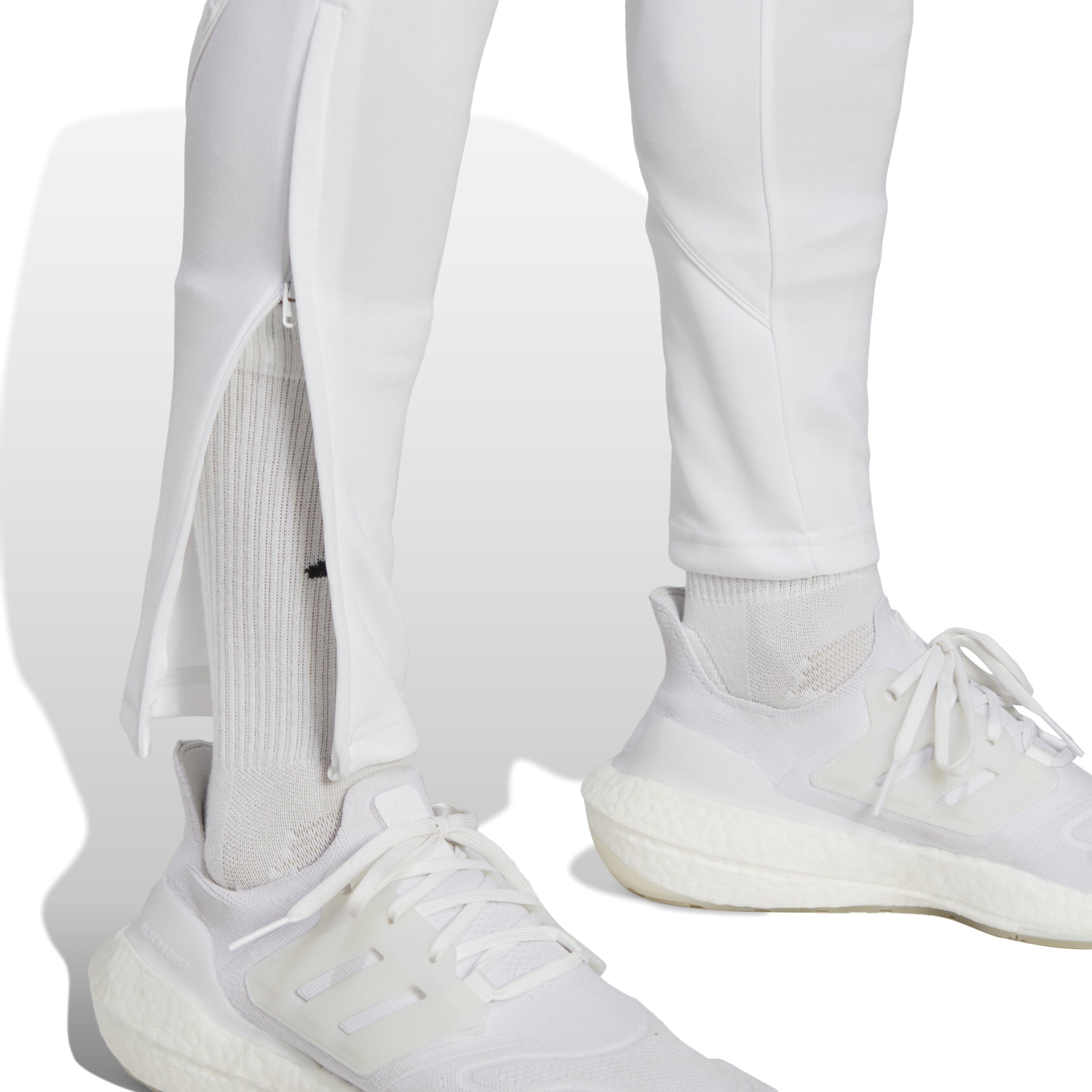 adidas Tiro Reflective Tracksuit Pant - White/Reflective Silver - Best Buy Soccer