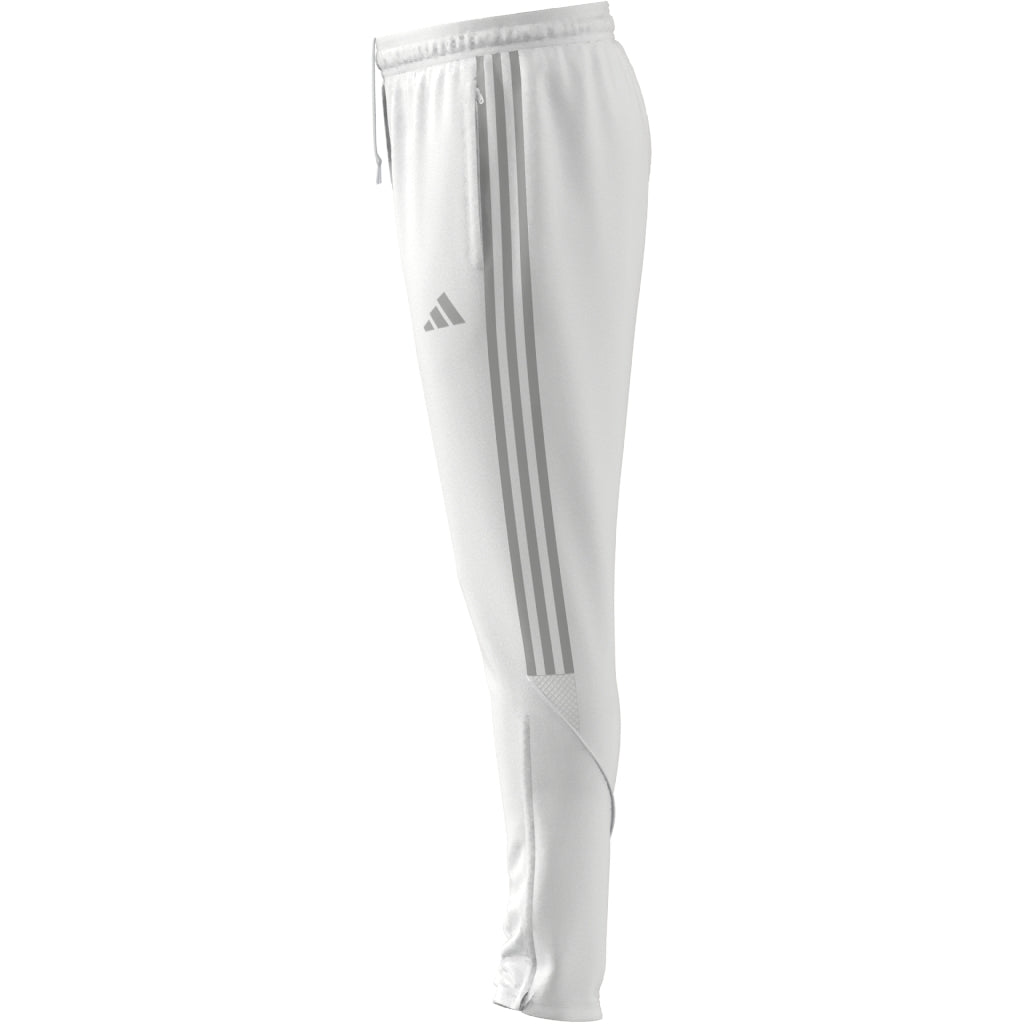 adidas Tiro Reflective Tracksuit Pant - White/Reflective Silver - Best Buy Soccer