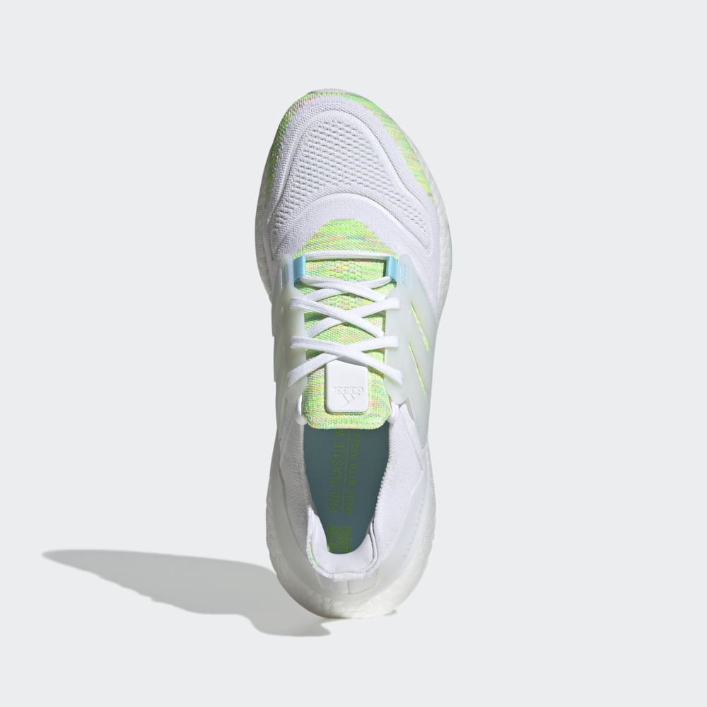 adidas Ultraboost 22 White/White/Bliss Blue - Best Buy Soccer