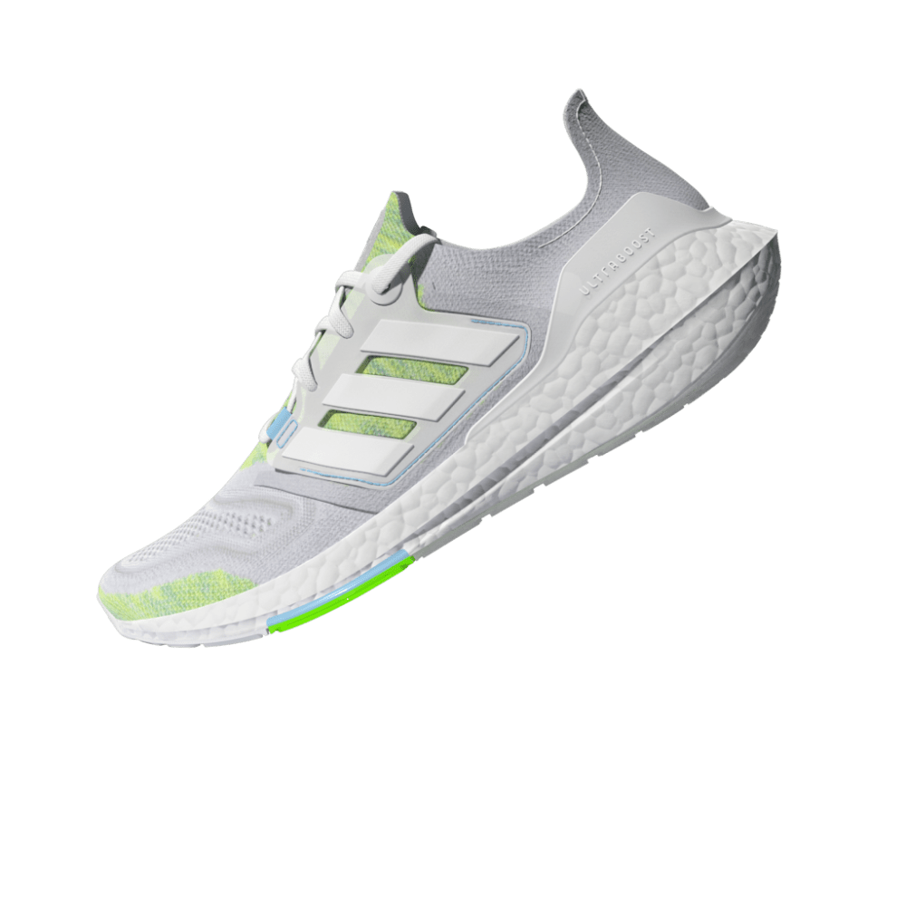 adidas Ultraboost 22 White/White/Bliss Blue - Best Buy Soccer