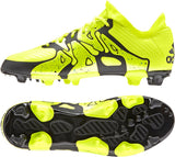 adidas X 15.1 FG/AG Multi - Ground Youth Soccer Cleats - Solar Yellow/Black - Best Buy Soccer