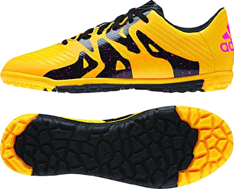 adidas X 15.3 TF J Gold/Black/Pink - Best Buy Soccer