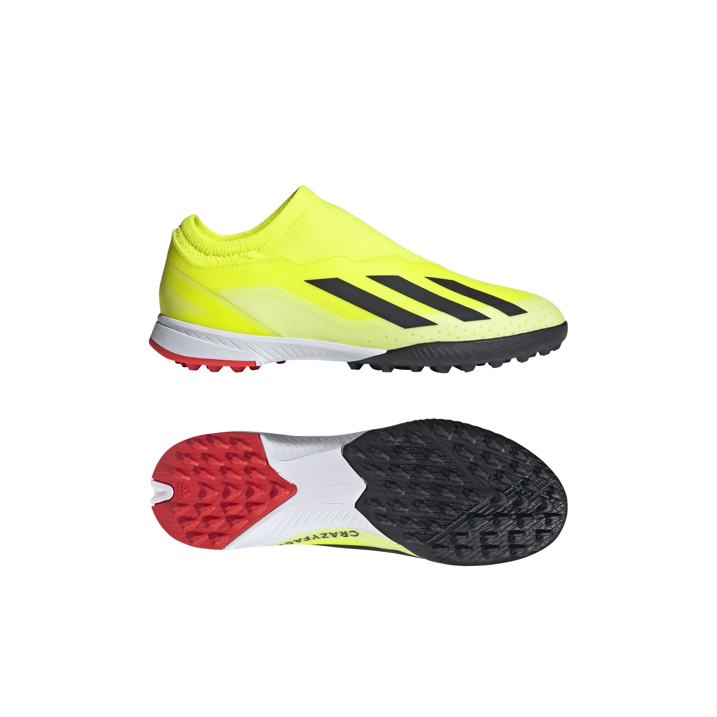 adidas X Crazyfast League Laceless TF Junior Turf Shoes - Best Buy Soccer