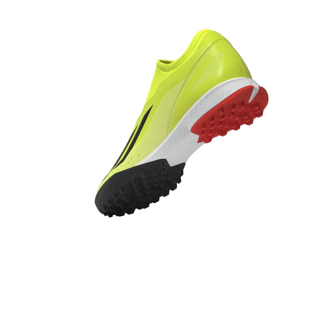 adidas X Crazyfast League LL TF Laceless Turf Boots Solar Yellow/Black/White - Best Buy Soccer