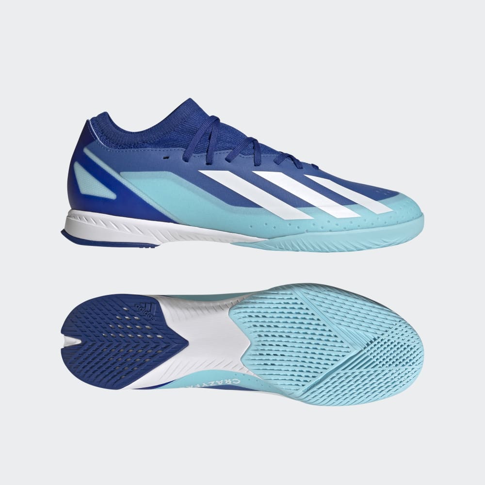 adidas X Crazyfast.3 IN Indoor Soccer Shoes Royal/White - Best Buy Soccer