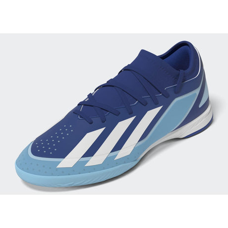 adidas X Crazyfast.3 IN Indoor Soccer Shoes Royal/White - Best Buy Soccer