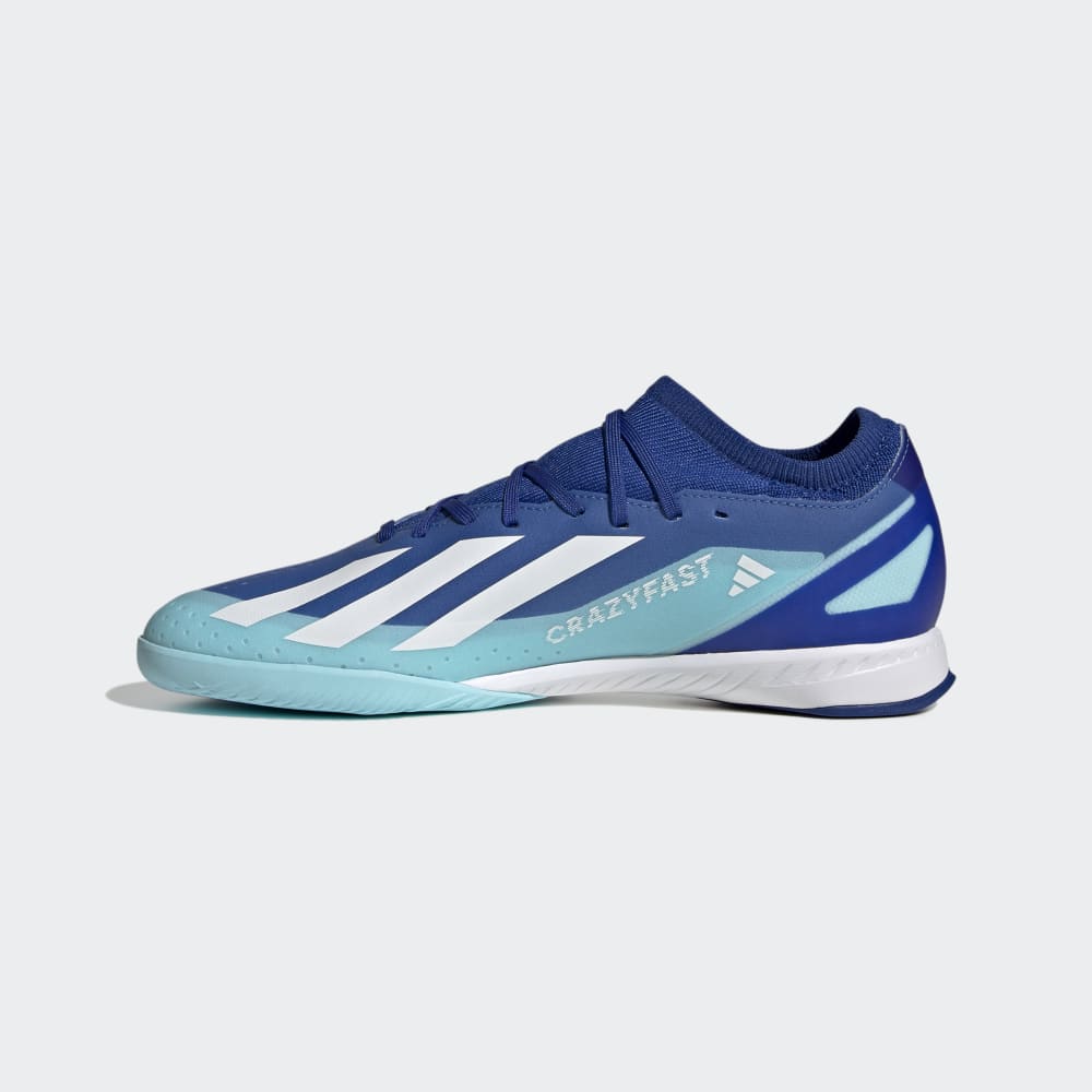 adidas X Crazyfast.3 IN Indoor Soccer Shoes Royal/White - Best Buy Soccer