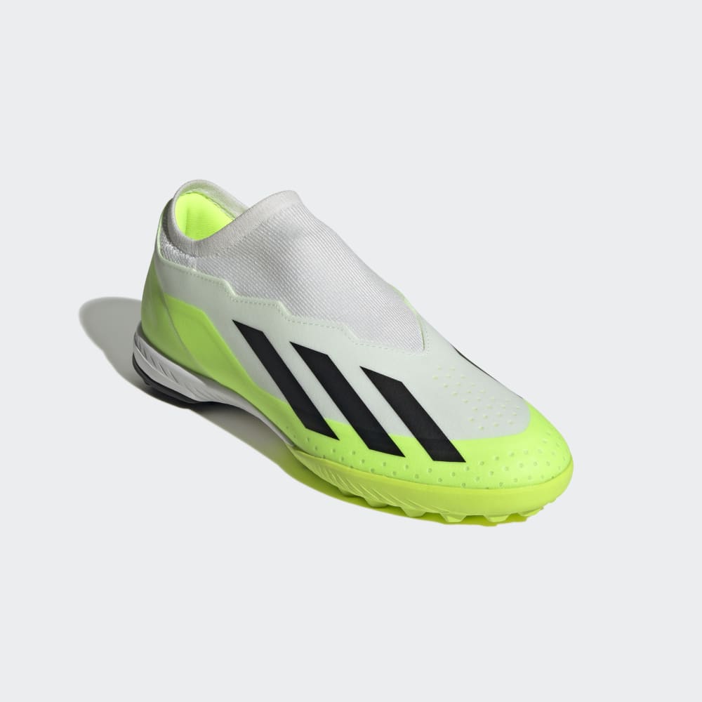 adidas X Crazyfast.3 TF Turf Soccer Shoes White/Black/Lucid Lemon - Best Buy Soccer