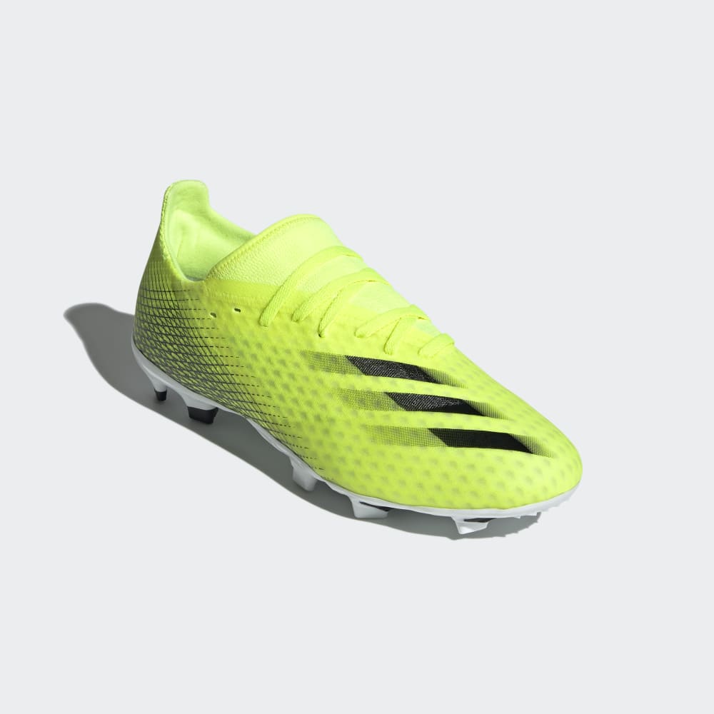 adidas X Ghosted 3 FG Firm Ground Soccer Cleats Bright Yellow/Black/White - Best Buy Soccer