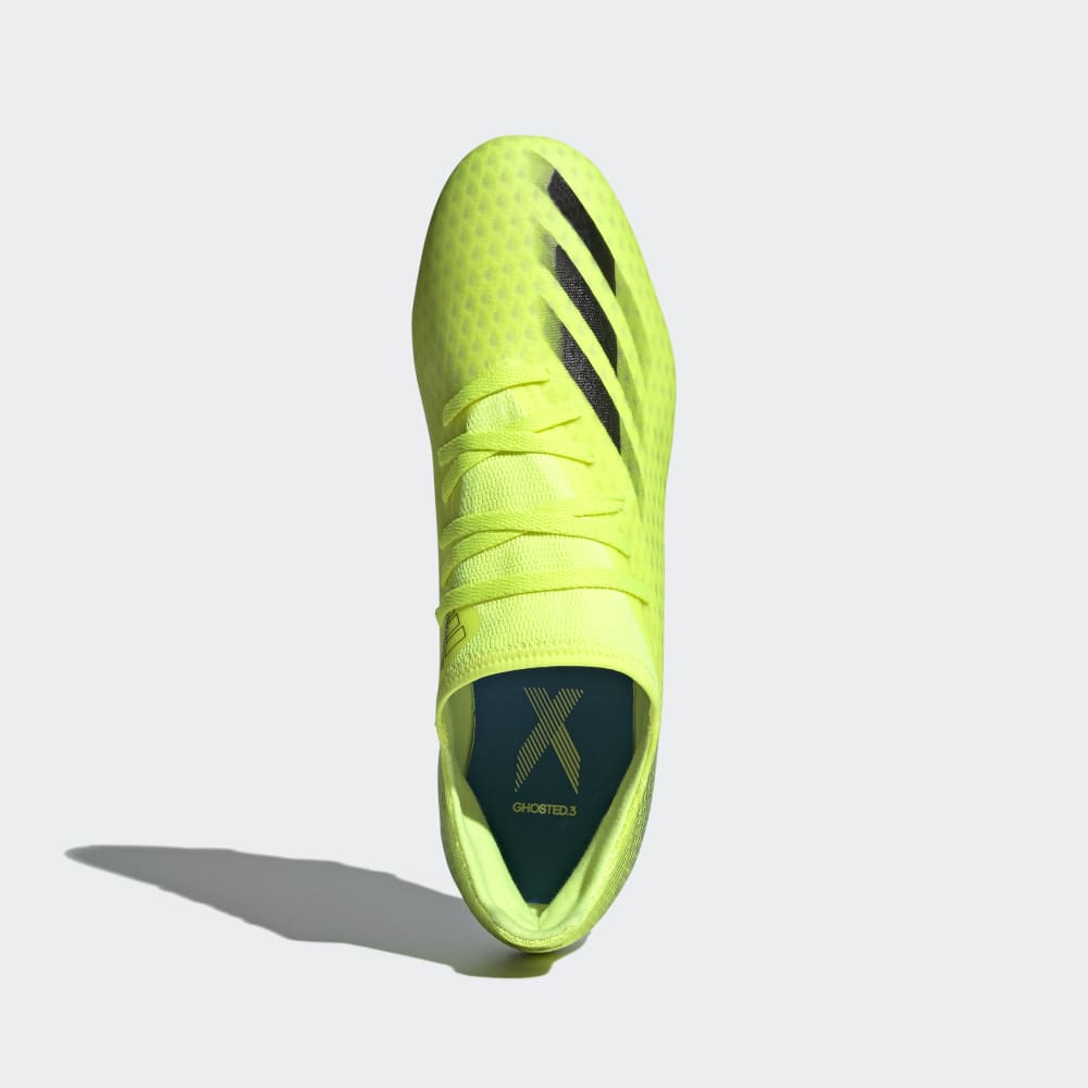 adidas X Ghosted 3 FG Firm Ground Soccer Cleats Bright Yellow/Black/White - Best Buy Soccer