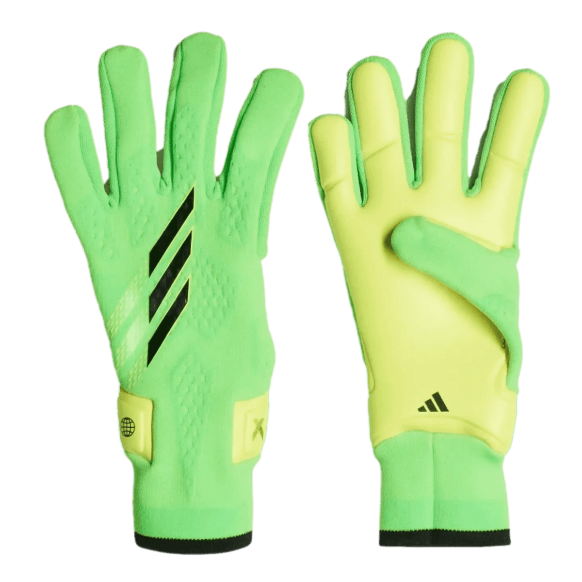 adidas X PRO Goalkeeper Gloves Green/Black/Solar Yellow - Best Buy Soccer