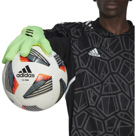 adidas X PRO Goalkeeper Gloves Green/Black/Solar Yellow - Best Buy Soccer
