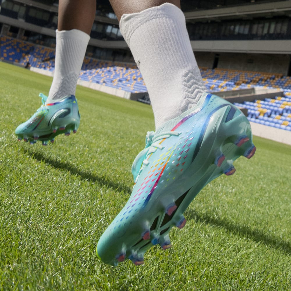adidas X Speed Portal 1 FG Firm Ground Soccer Cleats Aqua