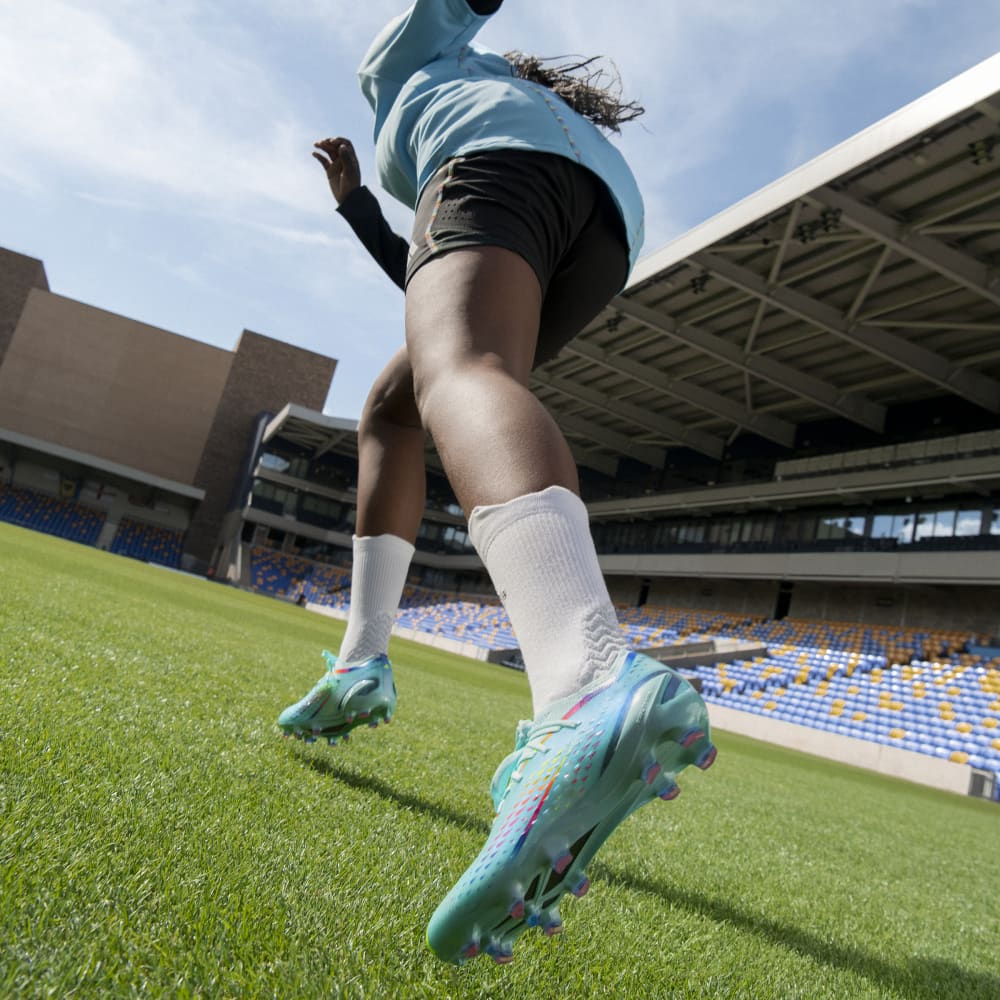 シューズ X speed portal adidas X Speed Portal 1 FG Firm Ground Soccer Cleats Aqua