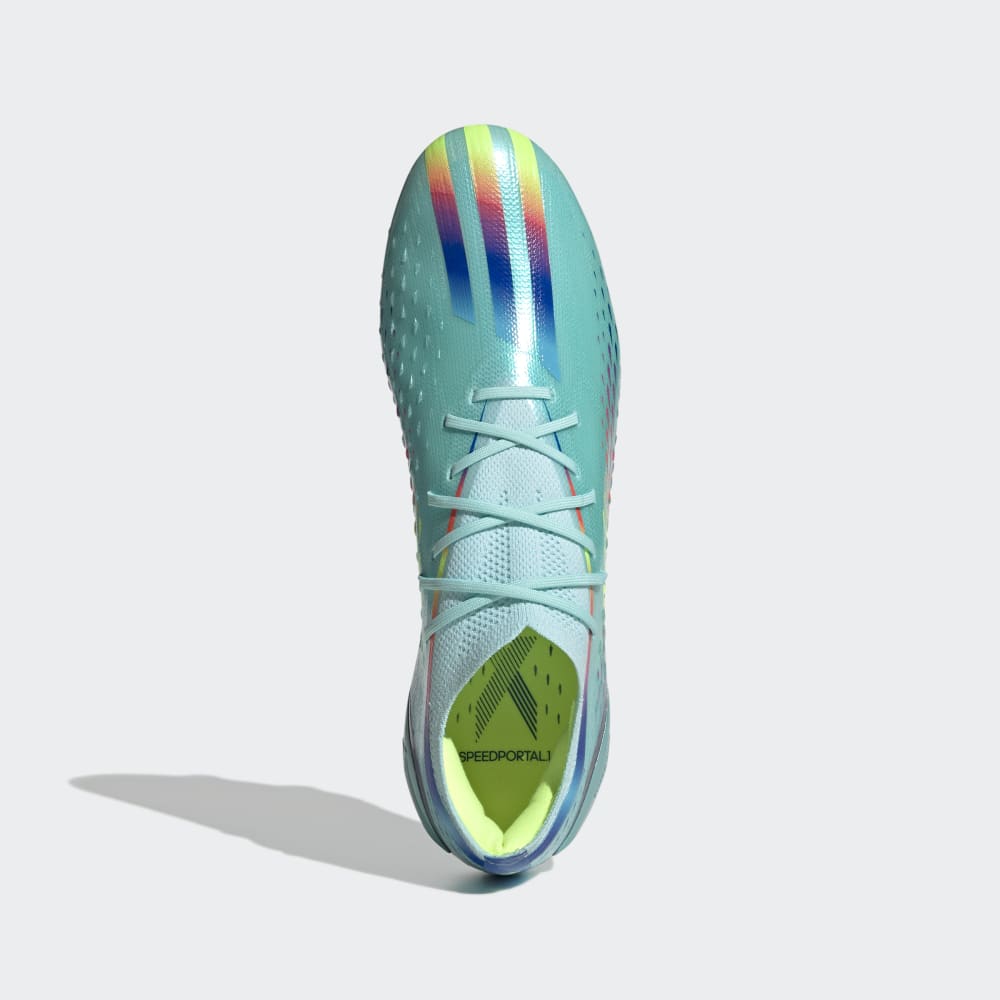 adidas X Speed Portal 1 FG Firm Ground Soccer Cleats Aqua/Red - Best Buy Soccer