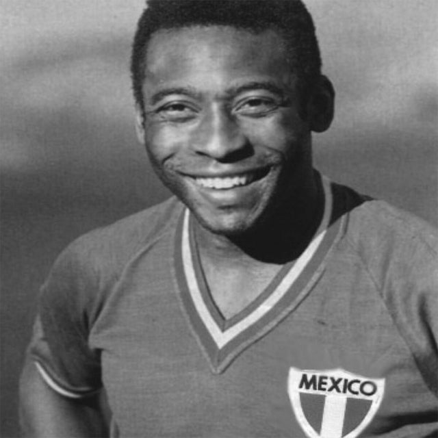 Retro Mexico Jersey Homenaje 1980 Pelé