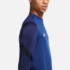 Nike Camiseta con cremallera de 1/4 USA Soccer Strike Drill para hombre