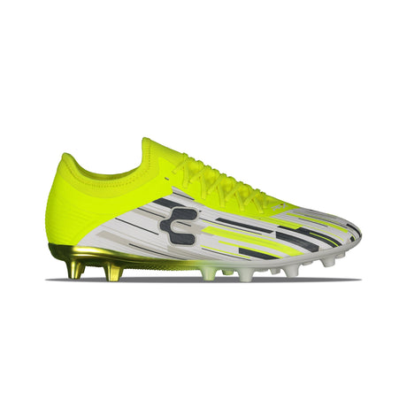 Charly Genesis PFX Soccer Cleats White/Yellow - Best Buy Soccer