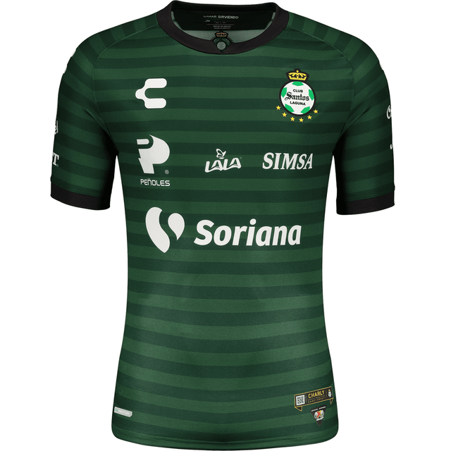 Charly Santos Away Jersey for Men 2021/22 - Green - Best Buy Soccer