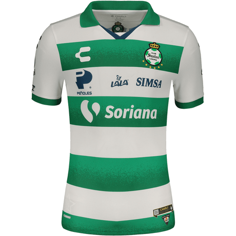 Charly Santos Home Jersey for Men 2021/22 - Green/White - Best Buy Soccer