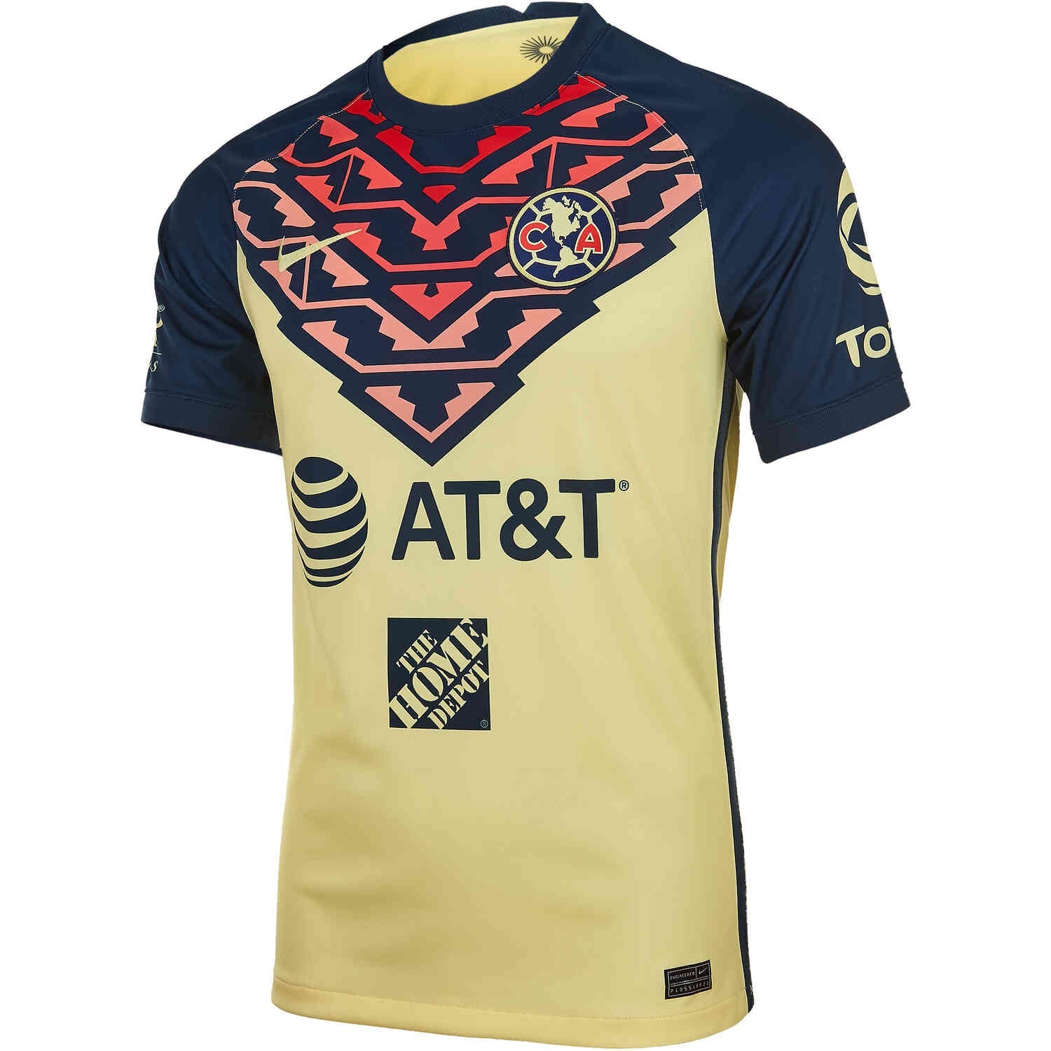 Nike America Home Jersey 21 Lemon